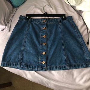 Jean skirt from forever 21